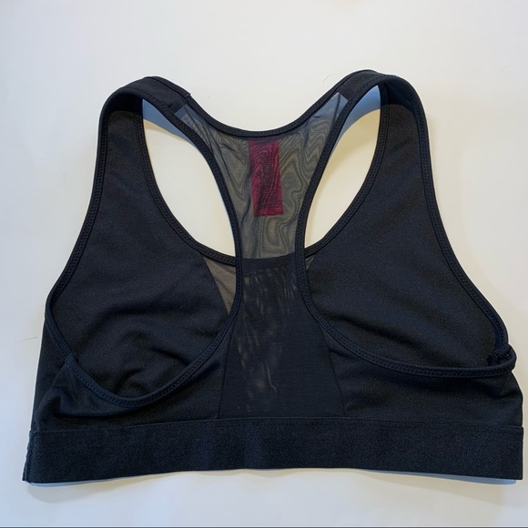 small La Senza black sports bra mesh detail - Picture 5 of 8